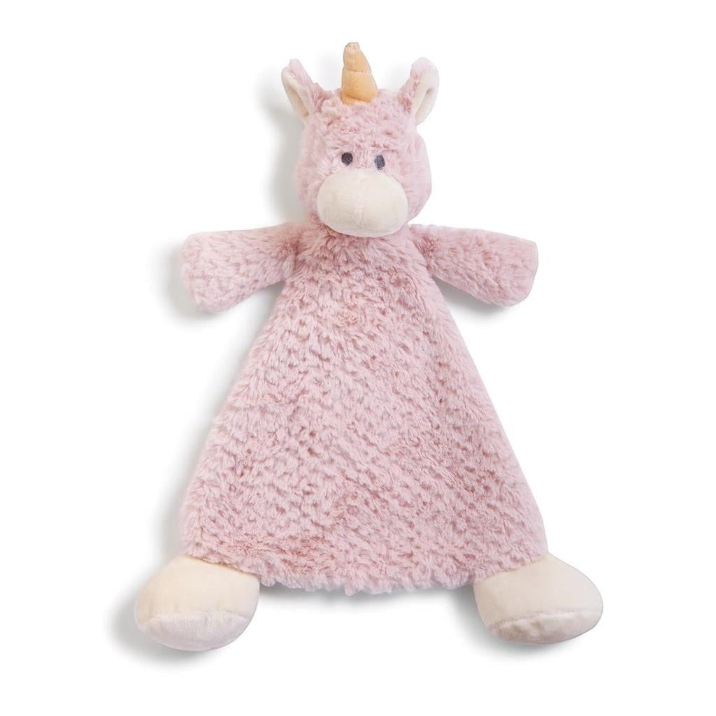 Wendy Unicorn Rattle Blankie - 13-in - Mellow Monkey