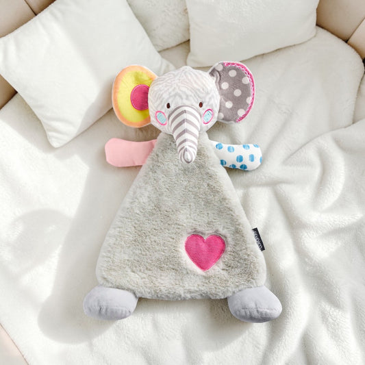 Elephant Cozie Blankie - 14-in - Mellow Monkey