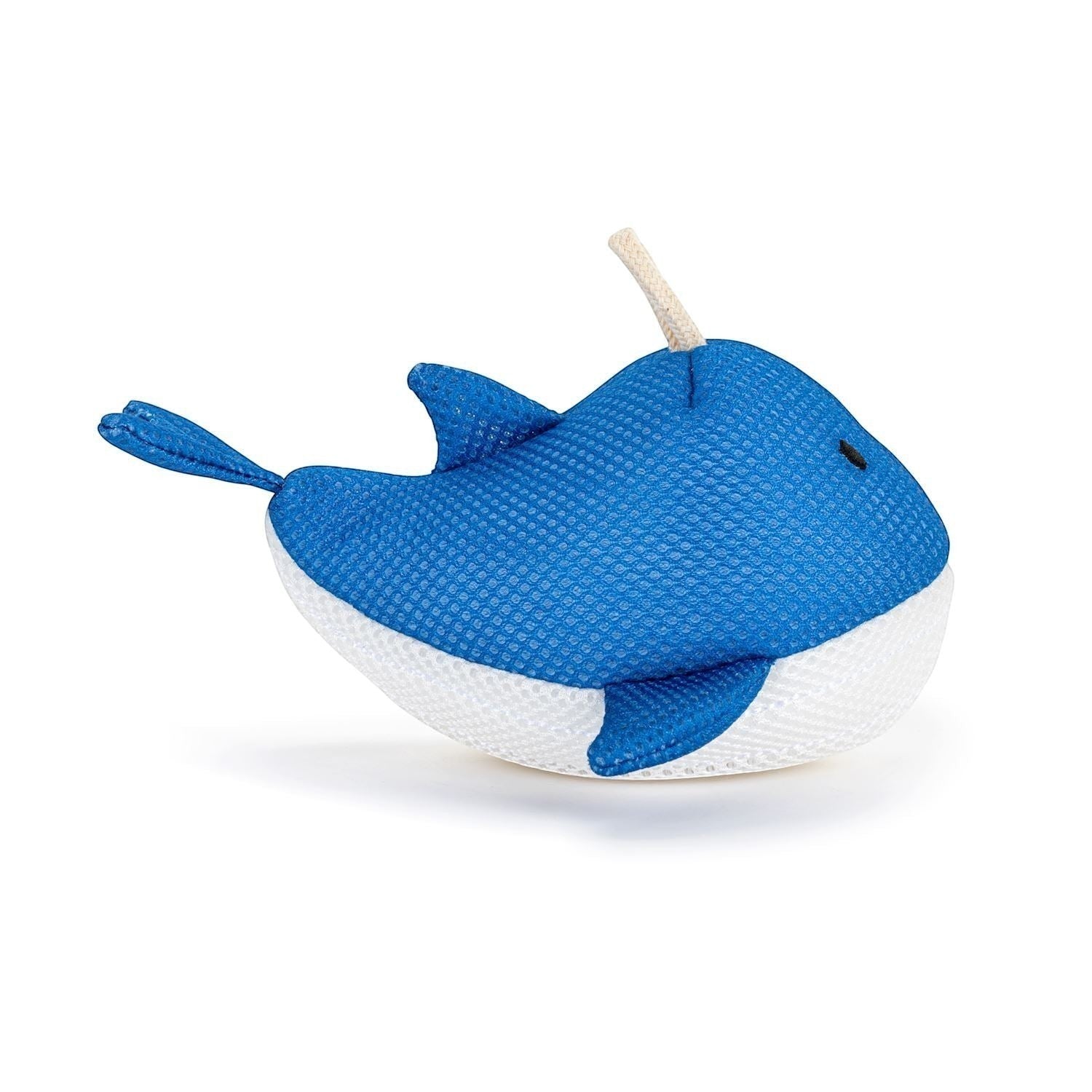 Blue Whale Bathtime Plush - 6-in - Mellow Monkey