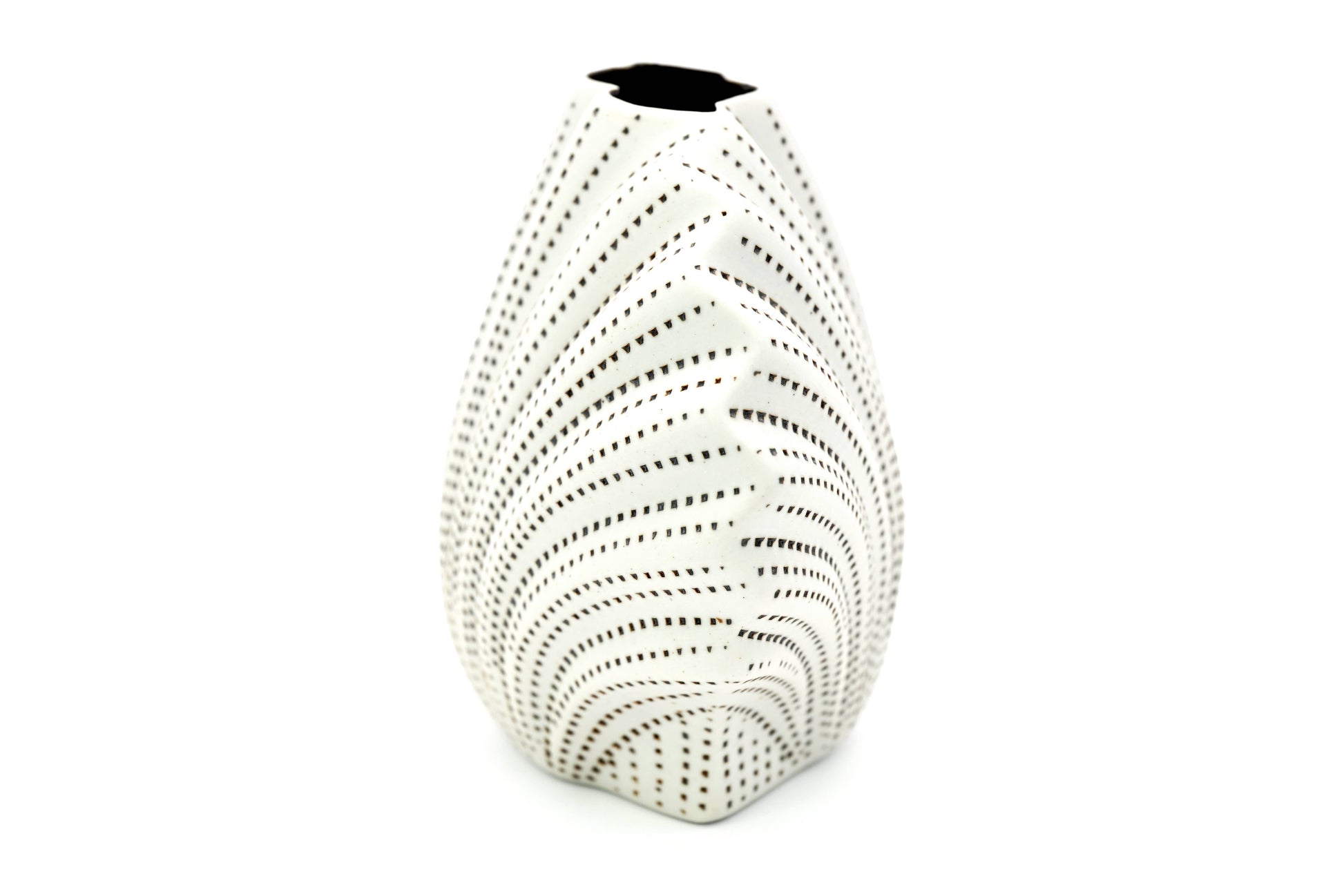 Shell Vase Mini S-Handcrafted Porcelain Bud Vase - Mellow Monkey