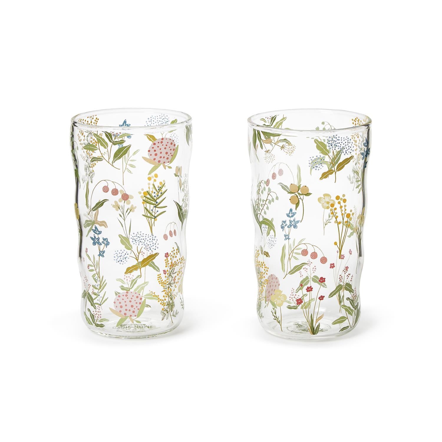 Garden Delight Tumbler Drinking Glass - Mellow Monkey