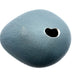Mini Pebble - Handcrafted Porcelain Bud Vase - Navy and Blue Ombre - 3.4 x 2.6 x 2.4 in - Mellow Monkey