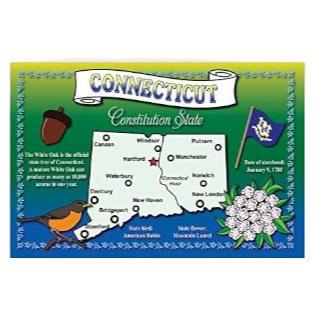 Connecticut State Map - Mellow Monkey