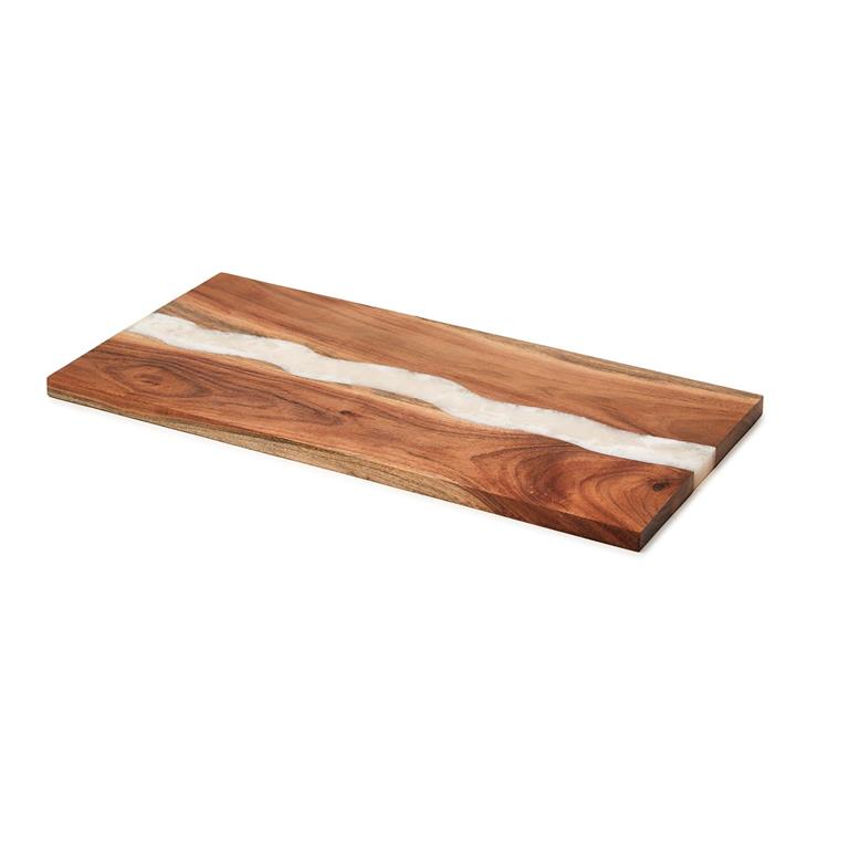 Verglas Acacia Wood and Resin Inlay Charcuterie Board - Mellow Monkey
