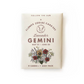 Gemini - Flower Zodiac Card Set