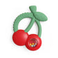 Cherries Bitzy Shake™ - Silicone Teether with Rattle - Mellow Monkey