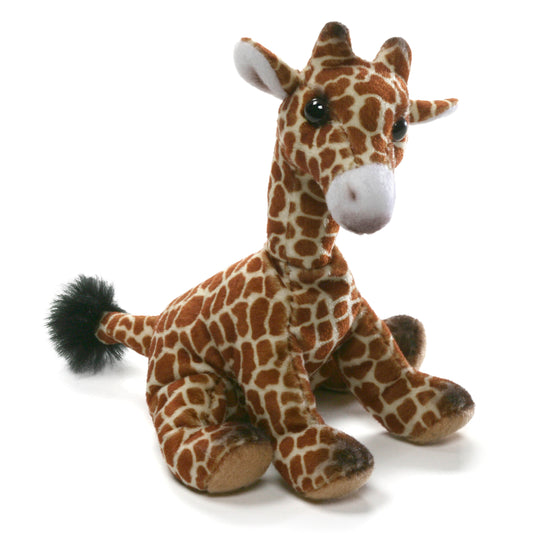 Giraffe - Jungle Plush Toy - 6-in - Mellow Monkey