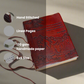 The Clearest Way into the Universe - Leather Journal - Mellow Monkey