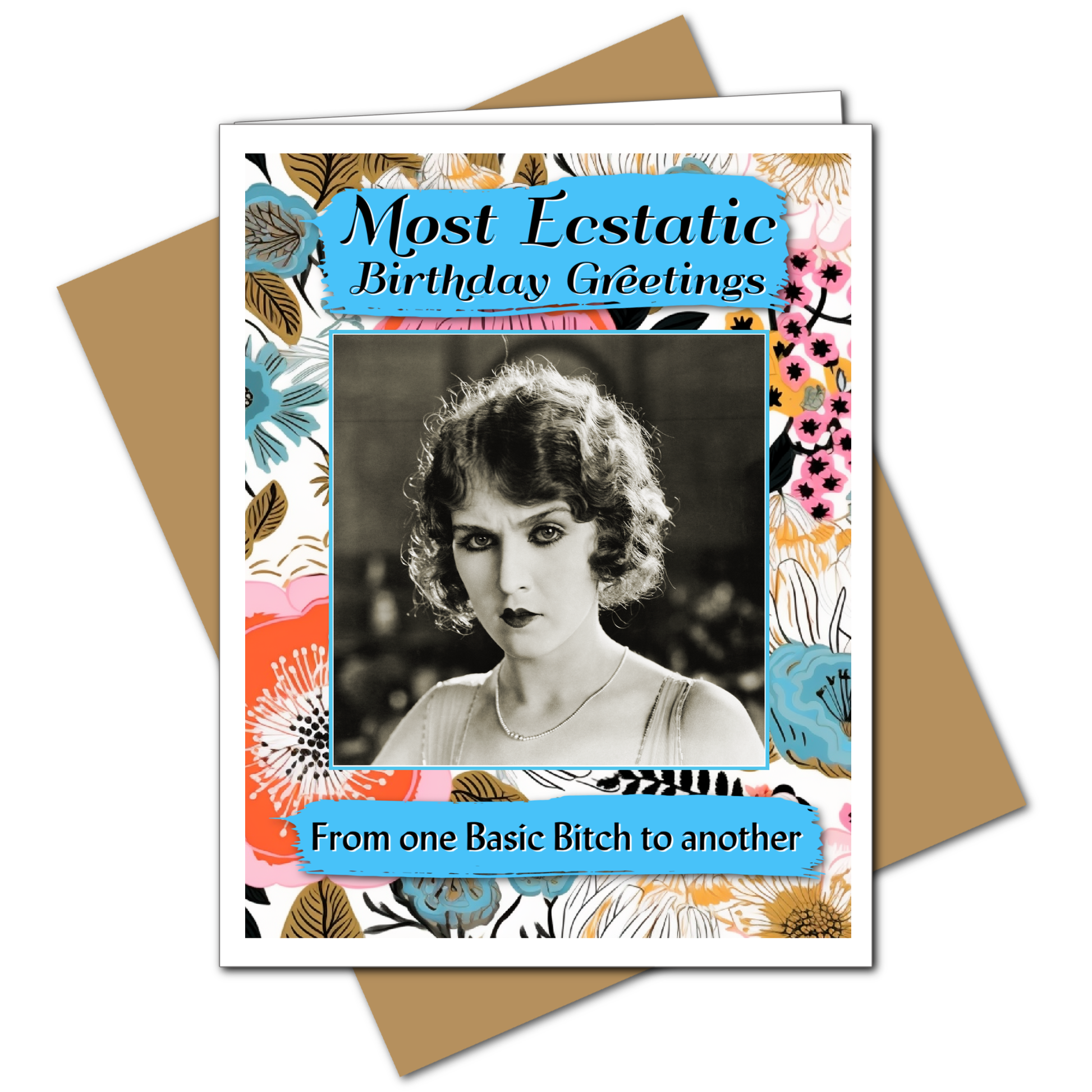 Most Ecstatic Birthday Greetings - Birthday Card - Mellow Monkey