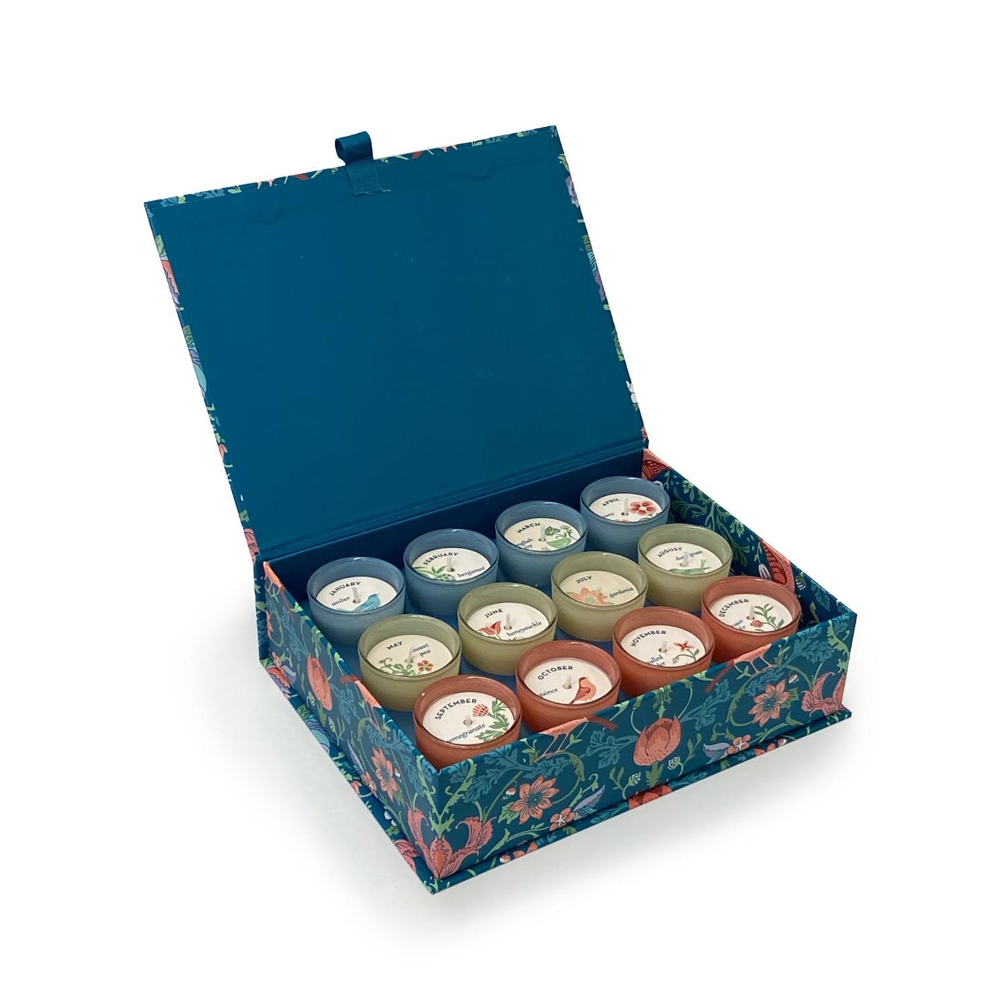 Year of Scents - Set of 12 Scented Candles in Gift Box