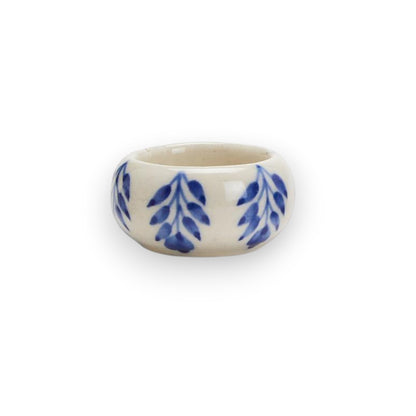 Blue and White Chinoiserie Candleholder with Tealight Candle - Mellow Monkey
