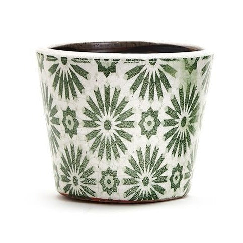 Arta Verde Terracotta Pot - 5-1/2-in - Mellow Monkey