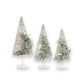 Whitewashed Woven Twig Trees on Pedestal - Mellow Monkey