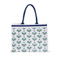 Large Green and Blue Pickleball Tote Bag - Mellow Monkey