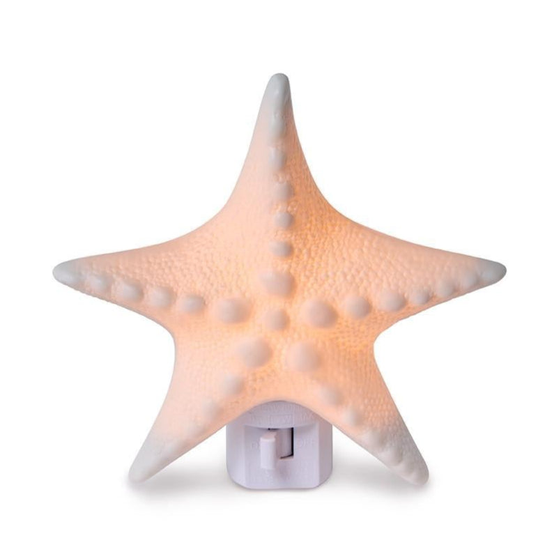 Mellow Monkey Starfish Seashell Nightlight