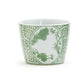 Countryside Green Hand-Painted Porcelain -  2-3/4-in - Mellow Monkey