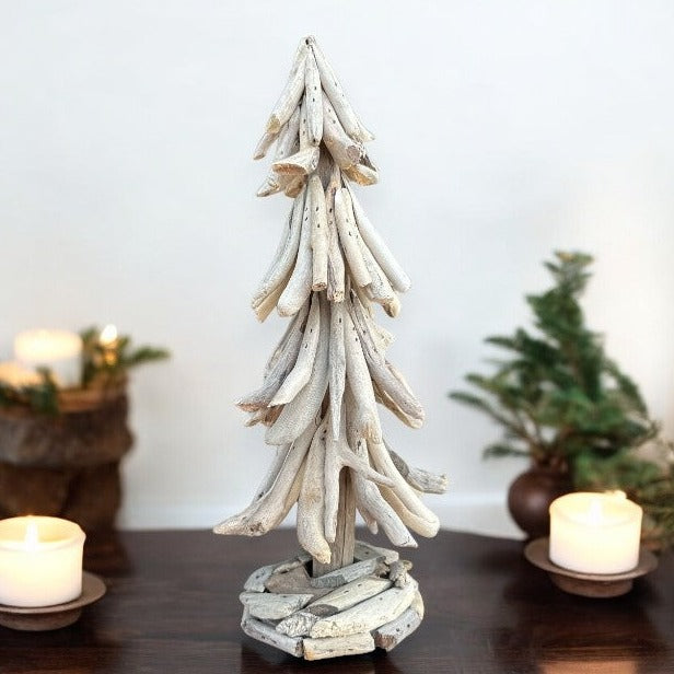 Driftwood Pine Tree - 11.5-in - Mellow Monkey