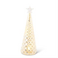 Gold Hobnail Mercury Glass Light-Up Tree with Timer - Mellow Monkey