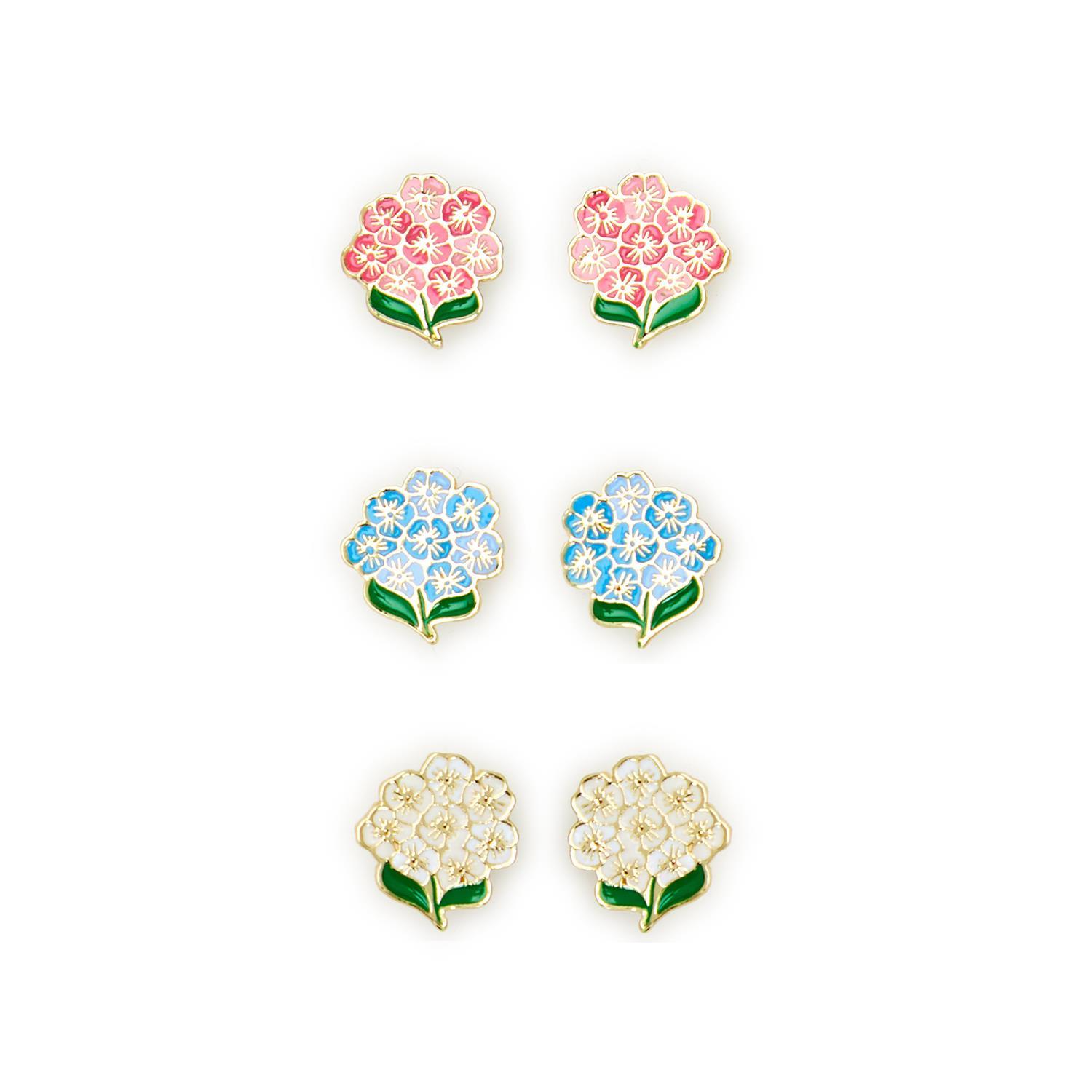 Hydrangea Studs - Mellow Monkey