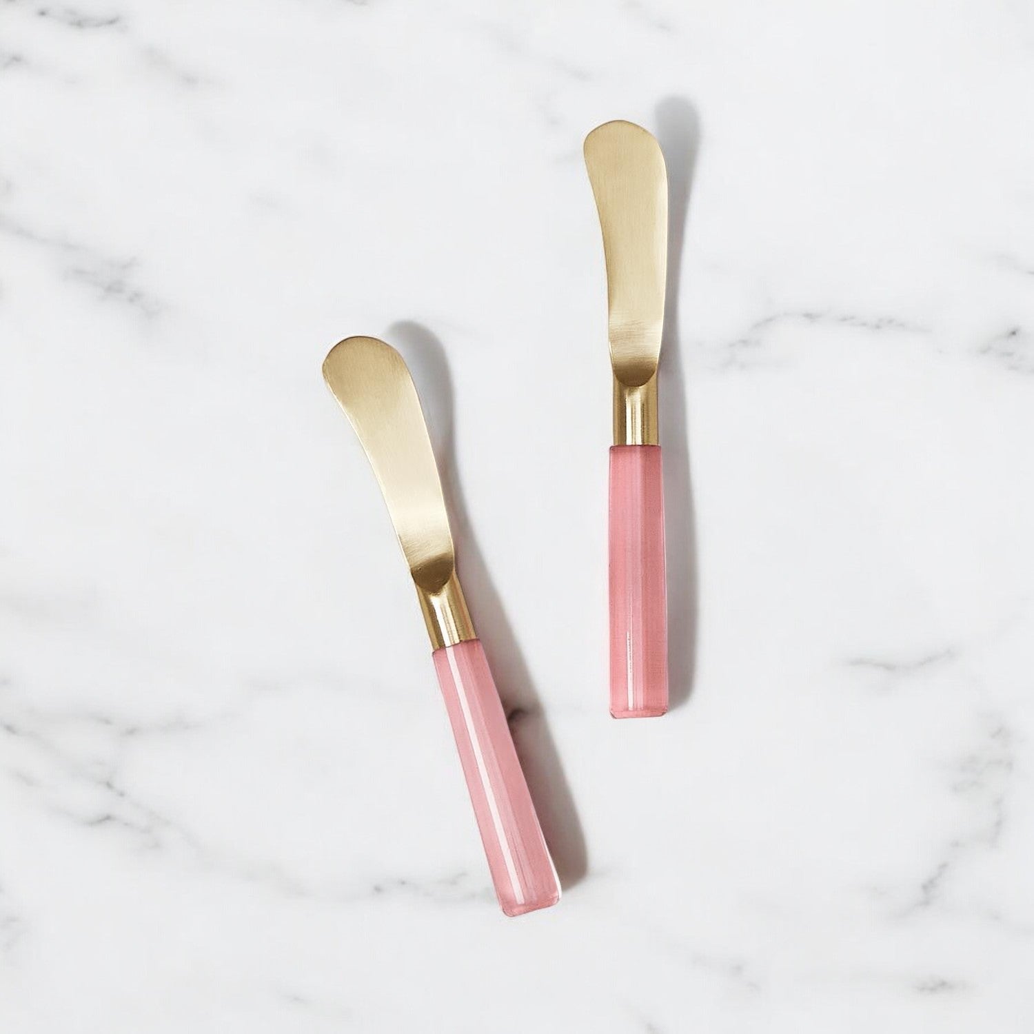 Pink Blush Set Of 2 Spreaders - Mellow Monkey