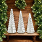 Silver LED Mercury Glass Tree - Mellow Monkey