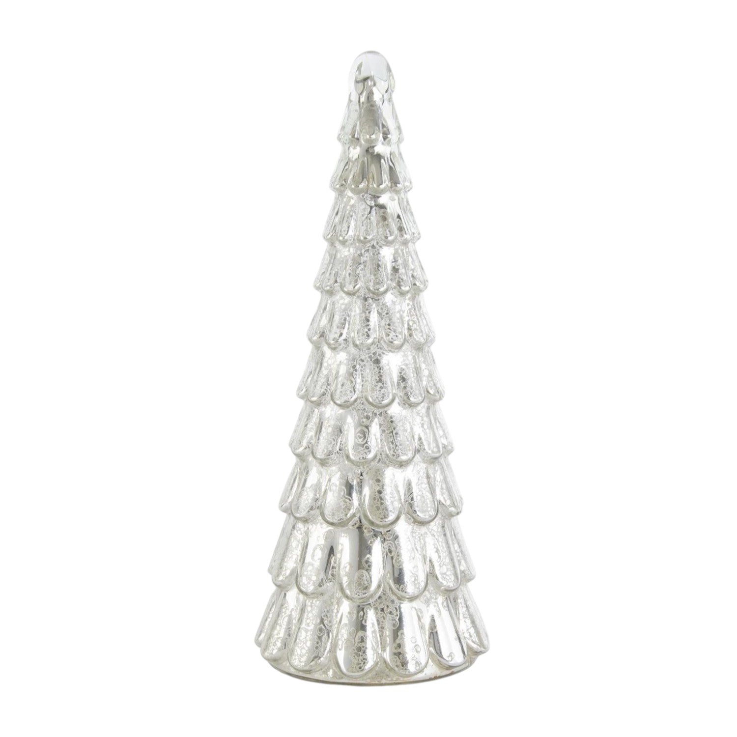 Silver LED Mercury Glass Tree - Mellow Monkey