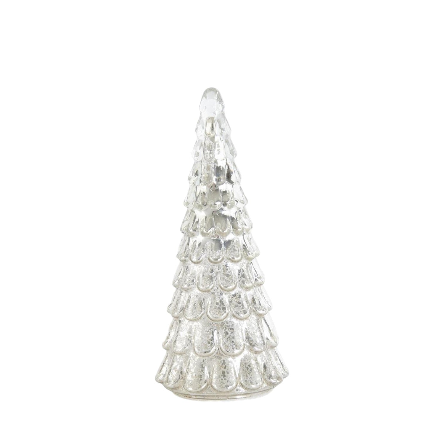 Silver LED Mercury Glass Tree - Mellow Monkey