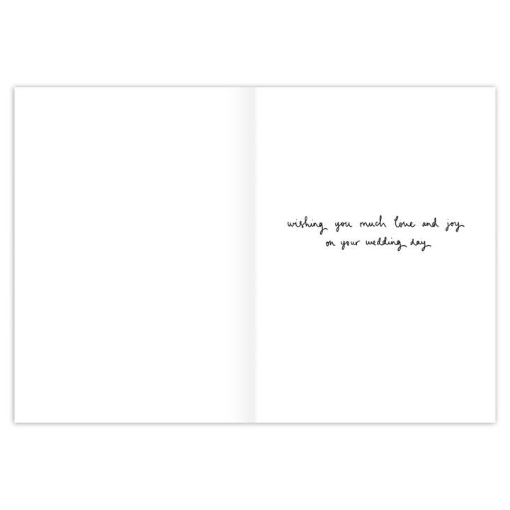 To The Happy Couple - Wedding Greeting Card - Mellow Monkey