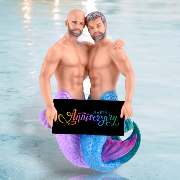 December Diamonds Merman Ornament - Thumbnail 4
