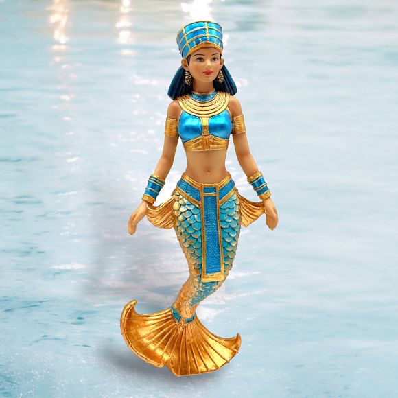 December Diamonds Queen of the Nile Mermaid Collectible Ornament 55-55466 - Mellow Monkey