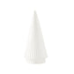 Vertical Ribbed White Ceramic Christmas Trees - Mellow Monkey