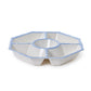 French Blue Bamboo Touch Chip & Dip Platter - 15-1/2-in