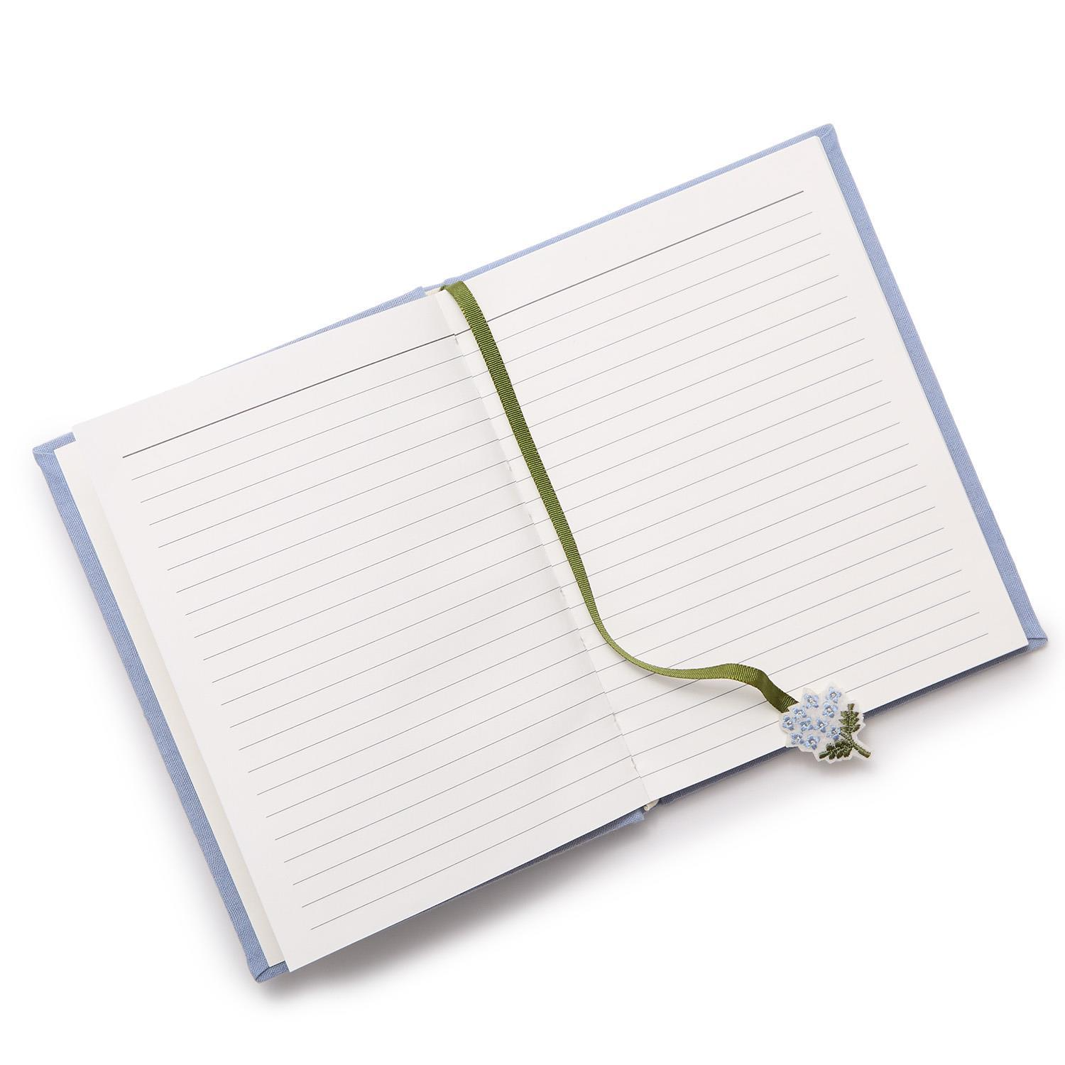 Hydrangea Journal - White & Blue - Mellow Monkey