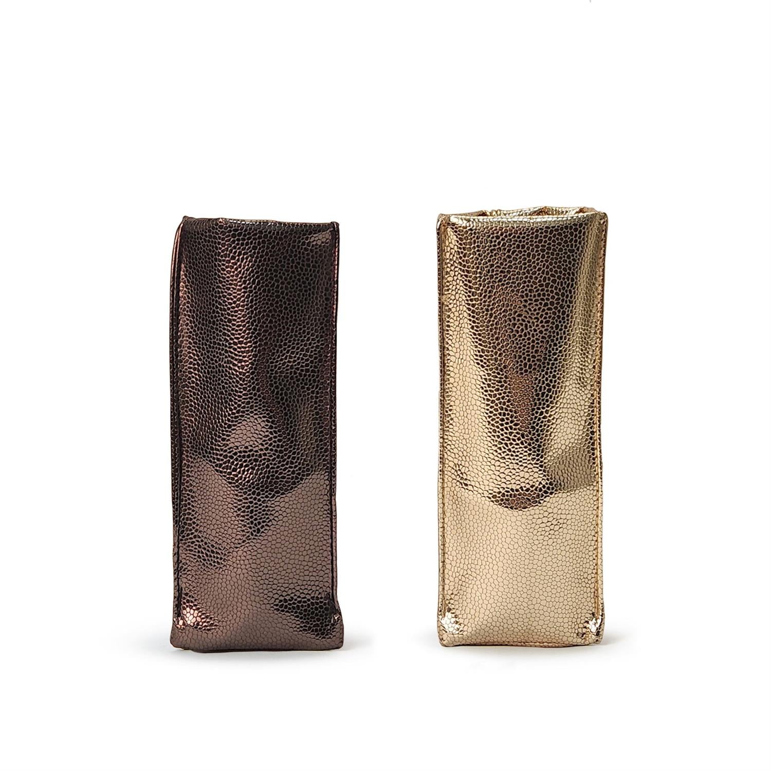 Looking Good - Faux Snake Skin Standing Weighted Eyeglasses Holder - Mellow Monkey