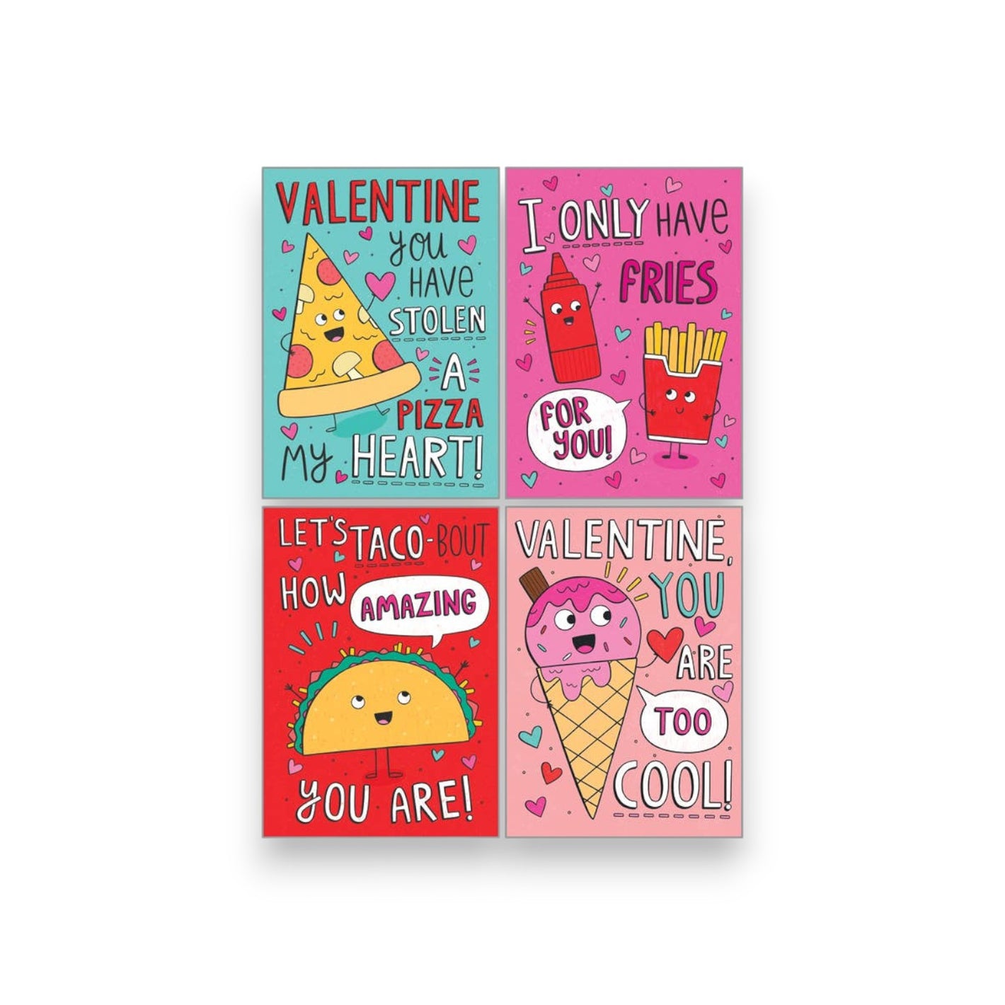Kids Valentine Pack - Fun Food - Mellow Monkey