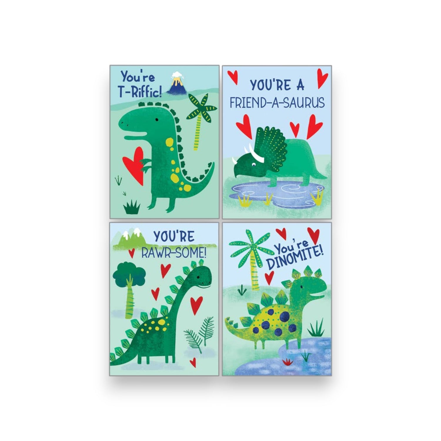 Kids Valentine Pack - Dinos - Mellow Monkey