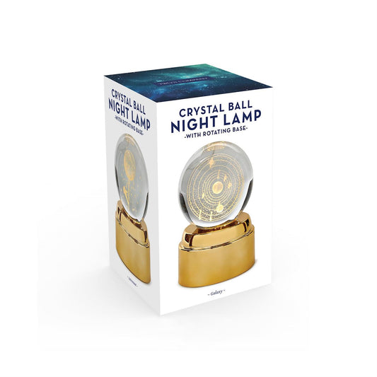 Rotating Crystal Ball Nightlight - Mellow Monkey