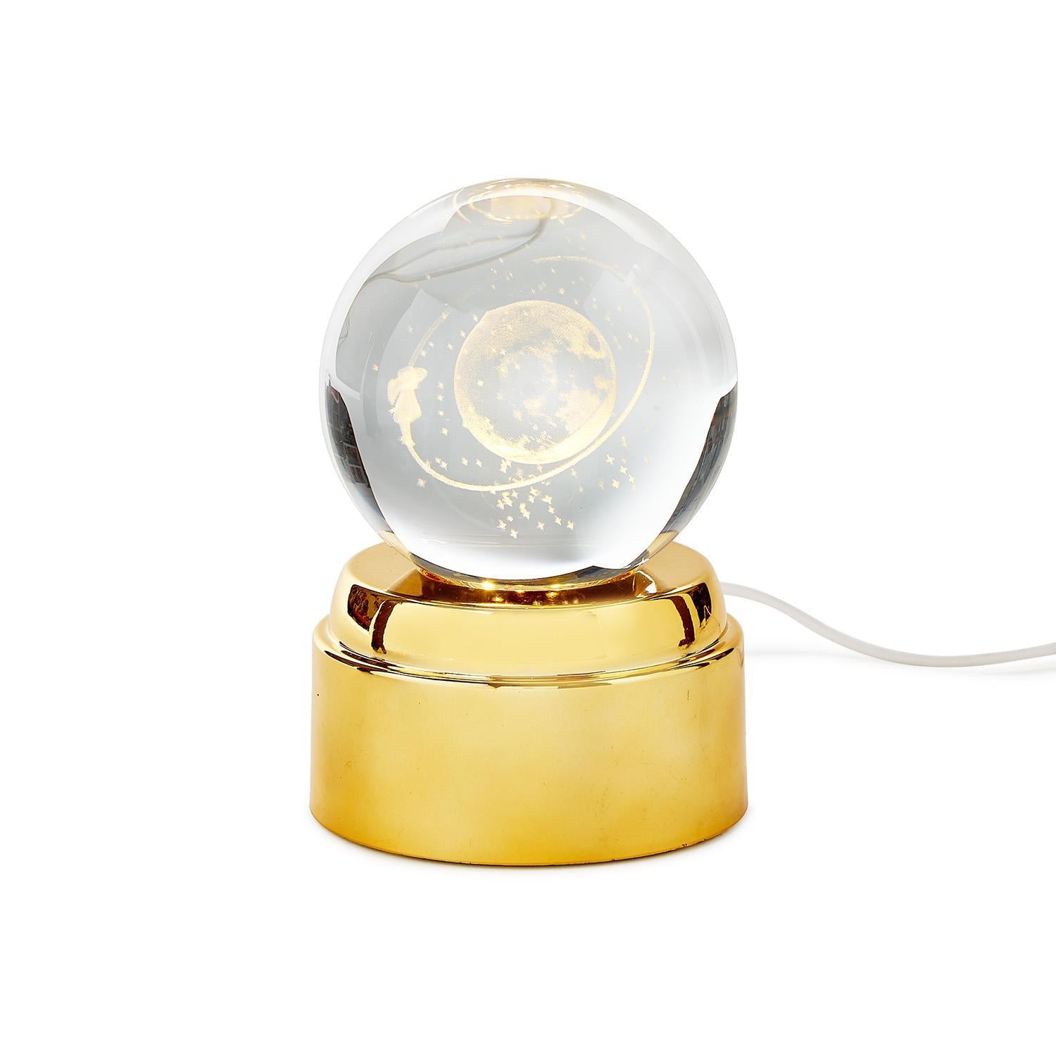Rotating Crystal Ball Nightlight - Mellow Monkey