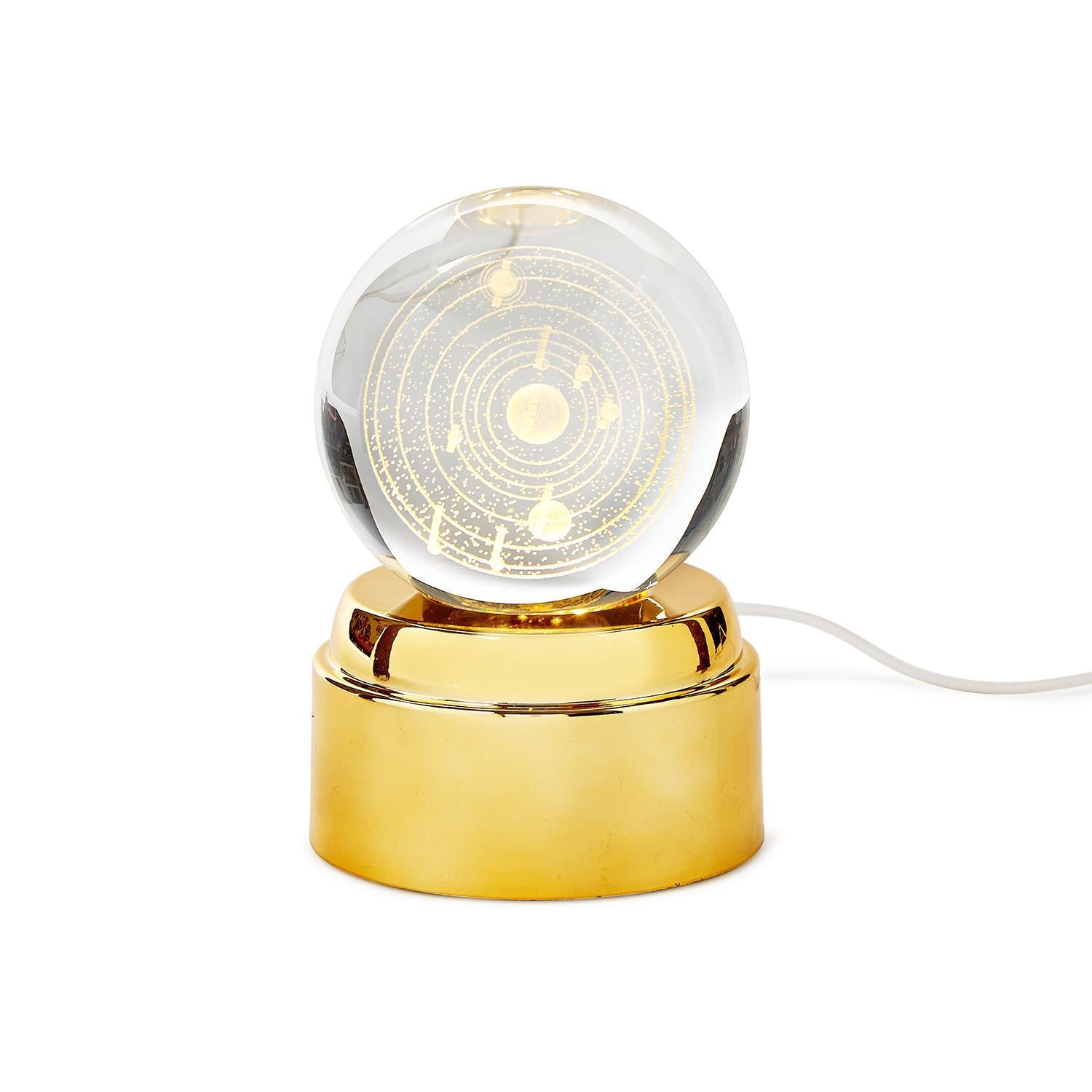 Rotating Crystal Ball Nightlight - Mellow Monkey