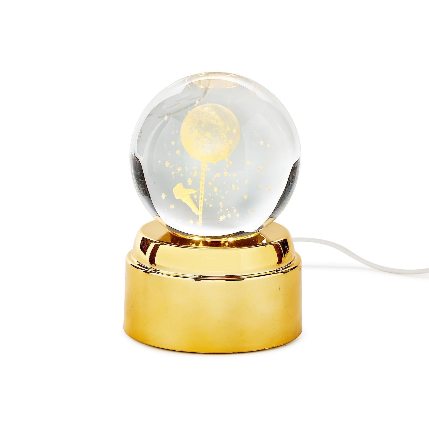 Rotating Crystal Ball Nightlight - Mellow Monkey