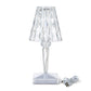 Crystal Lights LED Portable Cordless Color-Changing Rechargeable Table Lamp - 10-1/4-in - Mellow Monkey