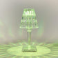 Crystal Lights LED Portable Cordless Color-Changing Rechargeable Table Lamp - 10-1/4-in - Mellow Monkey