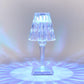 Crystal Lights LED Portable Cordless Color-Changing Rechargeable Table Lamp - 10-1/4-in - Mellow Monkey