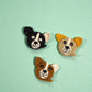 Crochet Playful Puppy Measuring Tape - 60-in