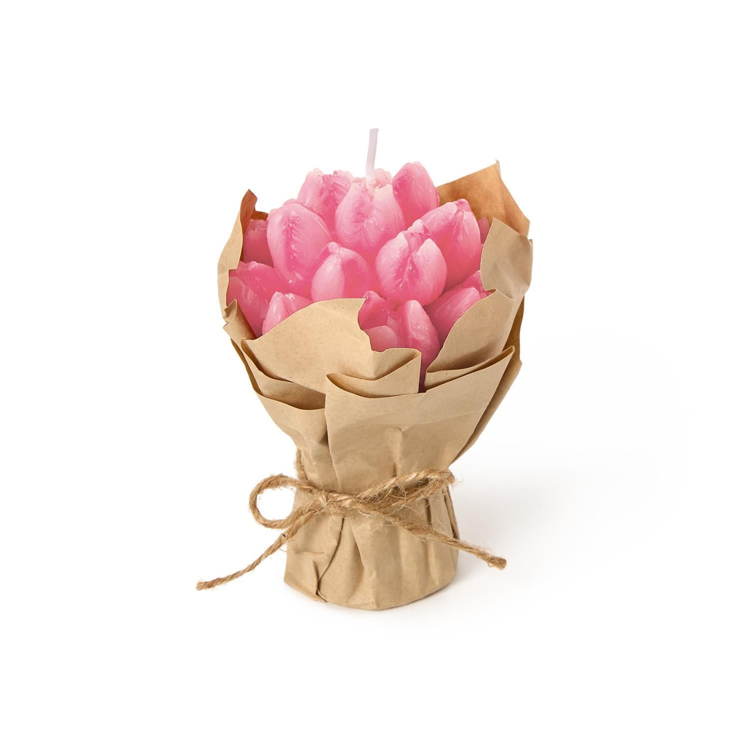 Tulip Bouquet Sculpted Candle - Mellow Monkey