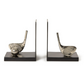 Golf Bookends with Nickel Finish - Aluminum Iron - Mellow Monkey