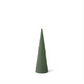 Green Ceramic Cone Christmas Tree with Embossed Snowflakes - Mellow Monkey