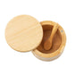 Salt Box with Spoon - Bamboo