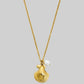 Shell Charm Necklace - Gold