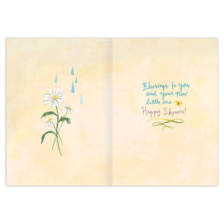 Shower Of Joy - Baby Shower Greeting Card - Mellow Monkey